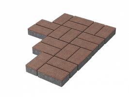  Брусчатка Stellard 200x100x80 мм Капучино: внешний вид